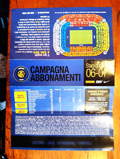 Inter depliant campagna usato  Garlasco
