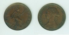 Penny 1861 großbritannien gebraucht kaufen  Oranienburg