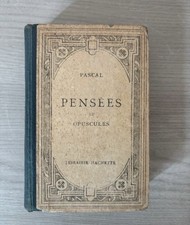Libro antico pensees usato  Pinerolo