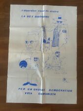 Poster manifesto vota usato  San Lazzaro di Savena