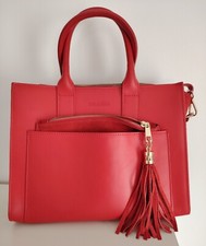 Sac rouge cuir d'occasion  Chevilly-Larue