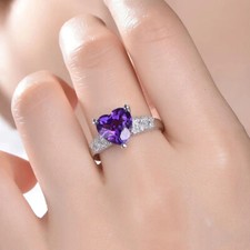 3ct heart shape for sale  CROYDON