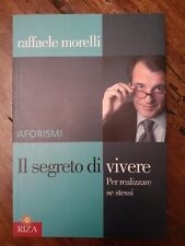 Raffaele morelli segreto usato  Castellamonte