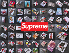 Adesivi supreme box usato  Italia