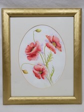 Watercolour painting poppies for sale  BEDALE
