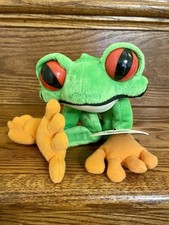 RainForest Cafe Cha-Cha Tree Frog 9” bicho de pelúcia selvagem cacho verde R comprar usado RainForest Cafe Cha-Cha Tree Frog 9” bicho de pelúcia selvagem cacho verde R comprar usado  Enviando para Brazil