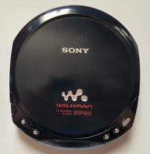 CD player portátil Sony D-E220 CD Walkman preto TESTADO e funcionando comprar usado  Enviando para Brazil