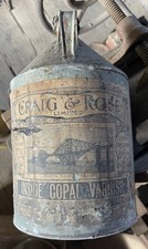 Vintage paint varnish for sale  ANSTRUTHER