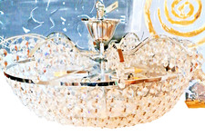 Luxus kristall deckenlampe gebraucht kaufen  Sulzbach/Saar