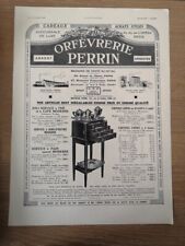 Publicité 1930 orfèvrerie d'occasion  Bordeaux-