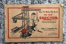 Erector set manual for sale  Florence