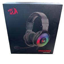 Redragon Pandora2 H350 RGB fone de ouvido supra-auricular com fio para jogos microfone destacável, usado comprar usado  Enviando para Brazil