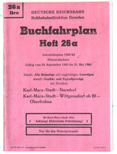Deutsche reichsbahn buchfahrpl gebraucht kaufen Deutsche reichsbahn buchfahrpl gebraucht kaufen  Mittweida
