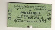 Railway ticket penychain for sale  MIDHURST