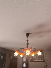 Lustre suspension fleurs d'occasion  Caluire-et-Cuire