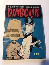 Diabolik originale prima usato  Milano