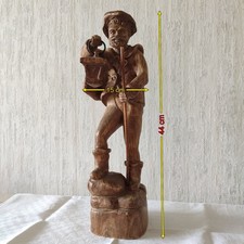 Schnitzfigur mann laterne gebraucht kaufen  Vohenstrauß