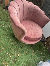 Black shell chair for sale  LONDON