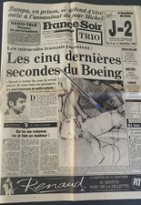 Vieux journal soir d'occasion  Baccarat