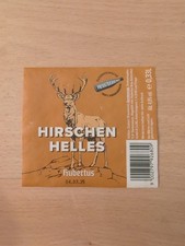 Bieretikett Beer Label Österreich Hirschen Helles Hubertus Bräu 0,33 Craft Beer comprar usado  Enviando para Brazil