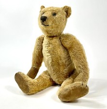 Antiguo oso de peluche Steiff - raro oso articulado mohair de 1900 con ojos de botón de bota segunda mano  Embacar hacia Mexico