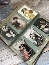 Postcard album collection for sale  NORTHAMPTON