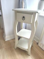 White side table for sale  BRADFORD