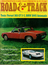 ROAD & TRACK ~ Nov 1969 Ferrari 365 Porsche 914, BMW 2002, Mercedes C-111, Rover comprar usado  Enviando para Brazil