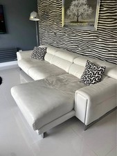 Natuzzi white superb for sale  HARROW