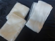 Ivory organza sashes for sale  MARKET HARBOROUGH