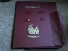 Wembley football programme for sale  BRADFORD