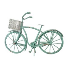 Decoração para casa de bicicleta pequena mesa de metal verde 12 x 8 retrô vintage  comprar usado  Enviando para Brazil