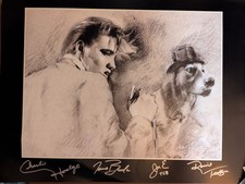 Elvis presley signed for sale  Utica