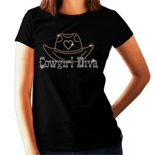 Cowgirl diva rhinestone for sale  SHEFFIELD