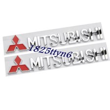 2x Decalque de metal cromado vermelho para tampa da porta traseira do porta-malas Mitsubishi emblema para-lama comprar usado 2x Decalque de metal cromado vermelho para tampa da porta traseira do porta-malas Mitsubishi emblema para-lama comprar usado  Enviando para Brazil