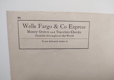 Vintage wells fargo for sale  Detroit Lakes