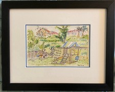 Original ink watercolor for sale  Las Vegas