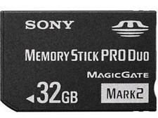 Mark2 32GB 32Go Memory Stick MS Pro Duo Mémoire Carte for SONY Cybershot Caméra comprar usado  Enviando para Brazil