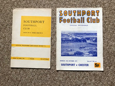 Southport home programmes for sale  CHISLEHURST