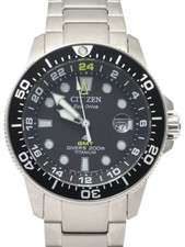 Citizen Promaster Marine Series GMT BJ7110-89E Masculino #T623, usado comprar usado  Enviando para Brazil