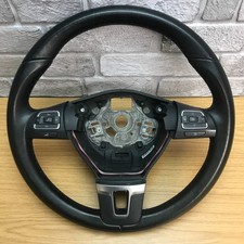 Volante de couro preto genuíno VW para T5.1 Transporter com interruptores.  17D comprar usado  Enviando para Brazil