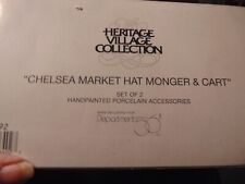 Dept. 56 Dickens Chelsea Market chapéu monger e carrinho aposentado. Novo na caixa. 2 peças comprar usado  Enviando para Brazil