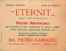 Biglietto pubblicitario eterni usato  Piacenza