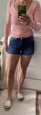 Amisu shorts dunkelblau gebraucht kaufen  Leipzig