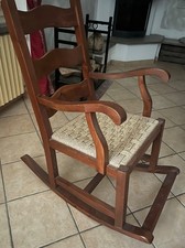 Sedia dondolo legno usato Sedia dondolo legno usato  Saluzzo