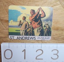 Adesivo de golfe ST Andrews Scotland golfe esporte jogo antigo real decalque de golfe comprar usado  Enviando para Brazil