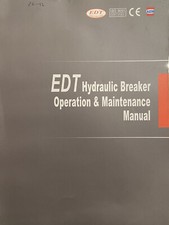 Edt hydraulik bedienungsanleit gebraucht kaufen  Freital