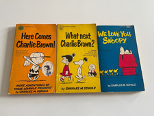 Vintage Charles M. Schulz Paperback Lot - Charlie Brown - Snoopy comprar usado  Enviando para Brazil