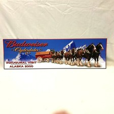 Alaska budweiser sign for sale  Boonville