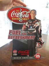 #29 KEVIN HARVICK NASCAR PILOTO DE CORRIDA COCA COLA PAPELÃO CAVALETE STAND UP 06 PLACA, usado comprar usado  Enviando para Brazil